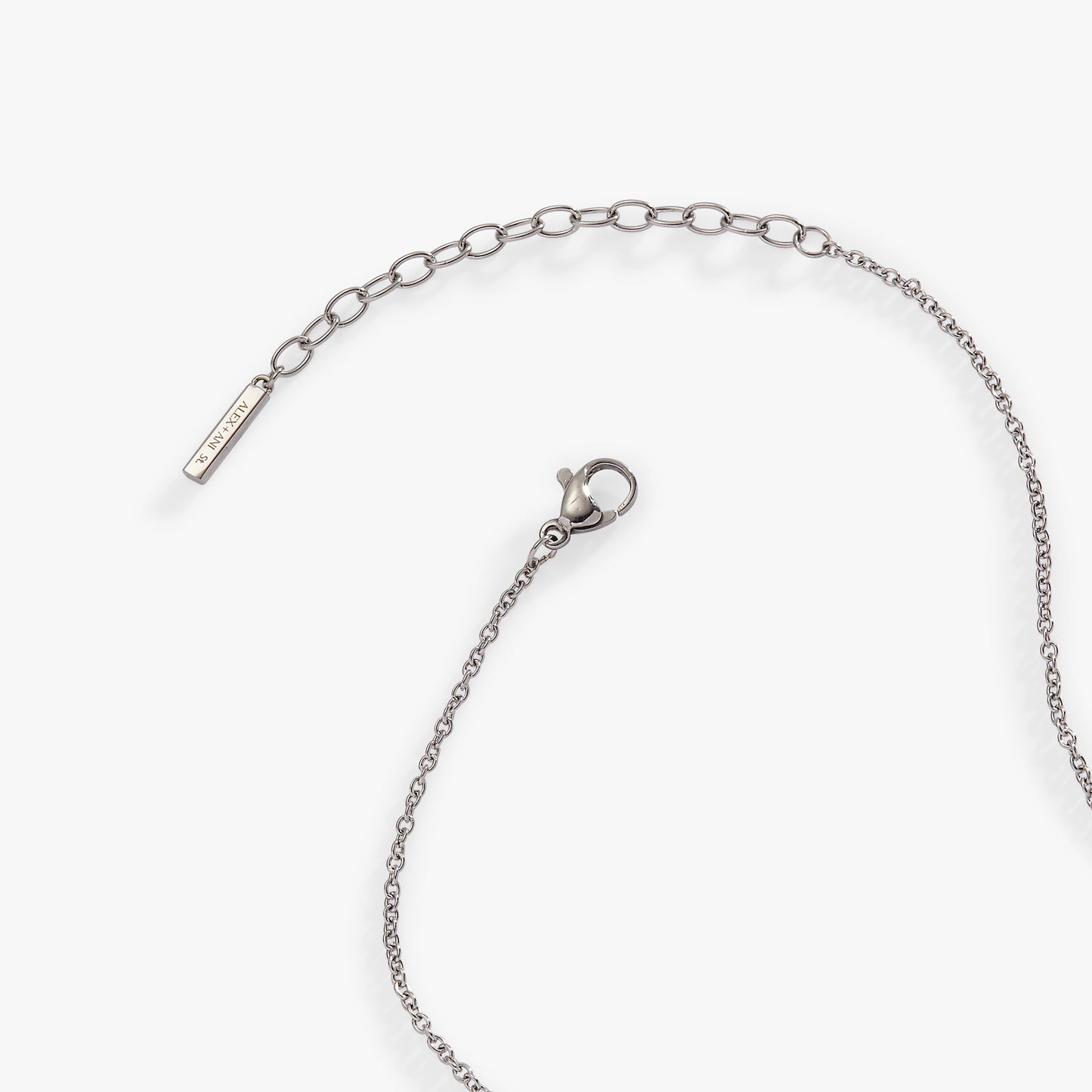 Crystal Baguette Bar Necklace ALEX AND ANI