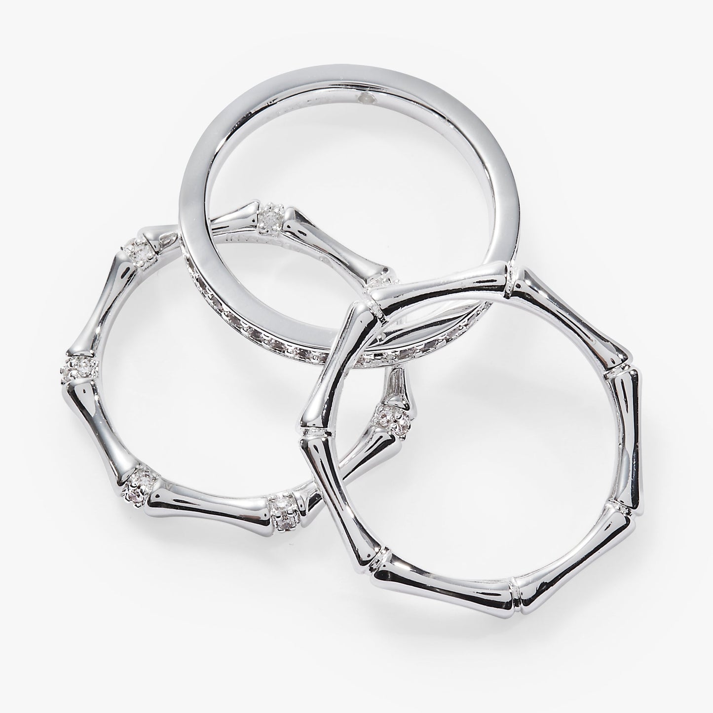 Bamboo Trio Ring Set ALEX AND ANI