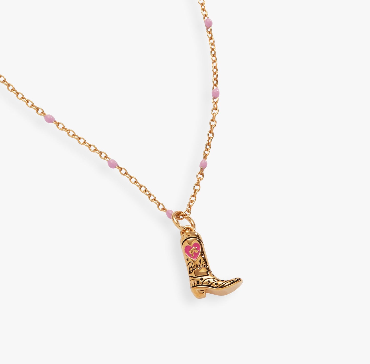 Barbie™ Cowboy Boot Pendant Necklace ALEX AND ANI