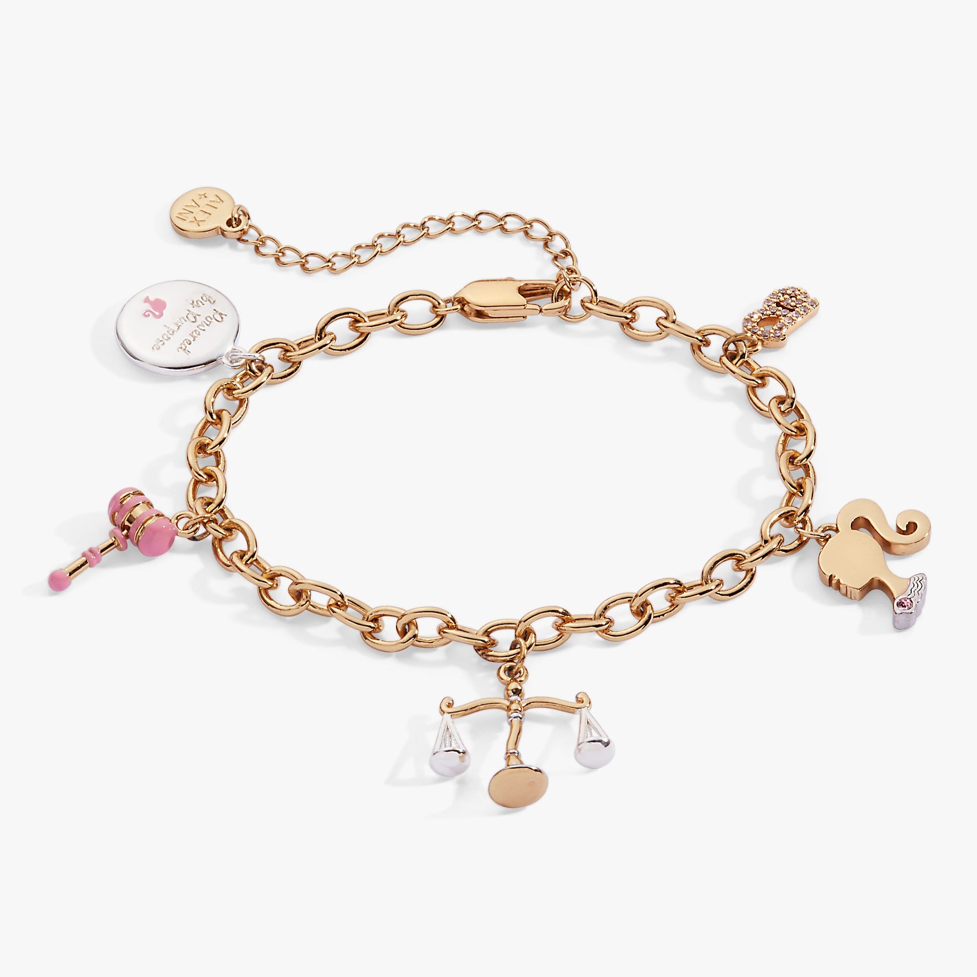 Barbie™ Legal Charm Bracelet ALEX AND ANI