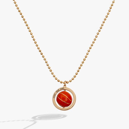 Basketball Spinner Pendant ALEX AND ANI
