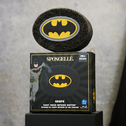 Batman™ Grape Body Buffer | DC Superhero Spongellé