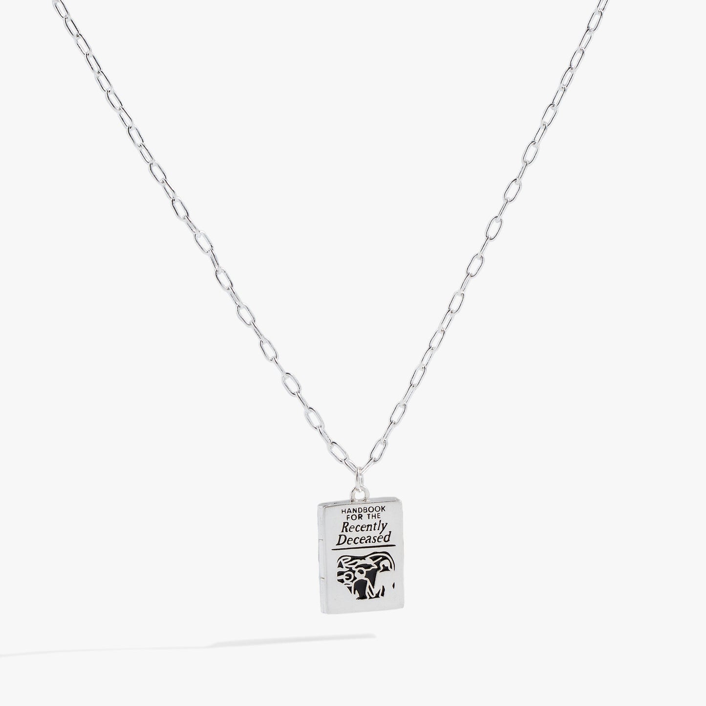 BEETLEJUICE™ 'Handbook for the Recently Deceased' Pendant Necklace ALEX AND ANI