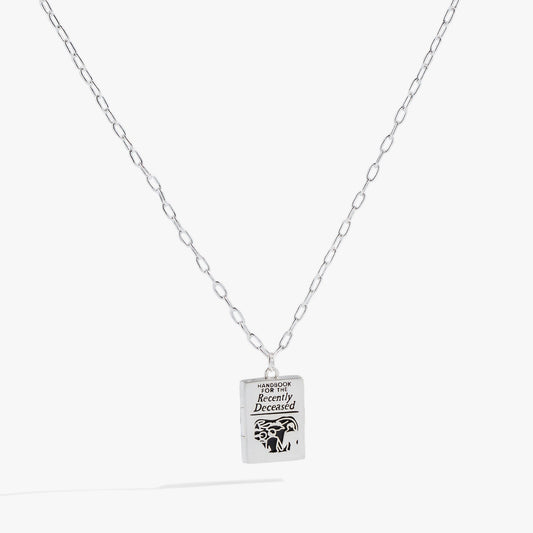 BEETLEJUICE™ 'Handbook for the Recently Deceased' Pendant Necklace ALEX AND ANI