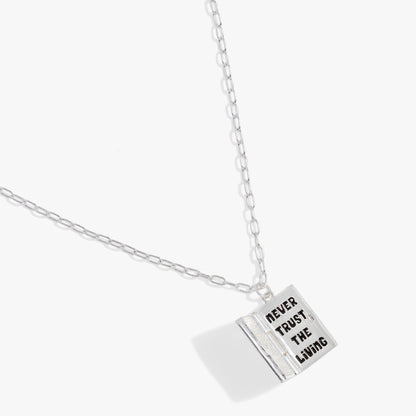 BEETLEJUICE™ 'Handbook for the Recently Deceased' Pendant Necklace ALEX AND ANI