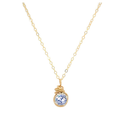 Birthstone Color Necklace