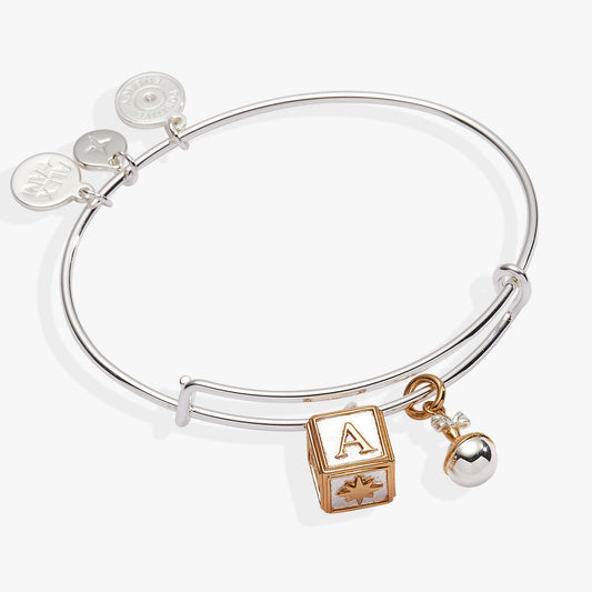 Baby Block and Rattle Bangle ALEX AND ANI