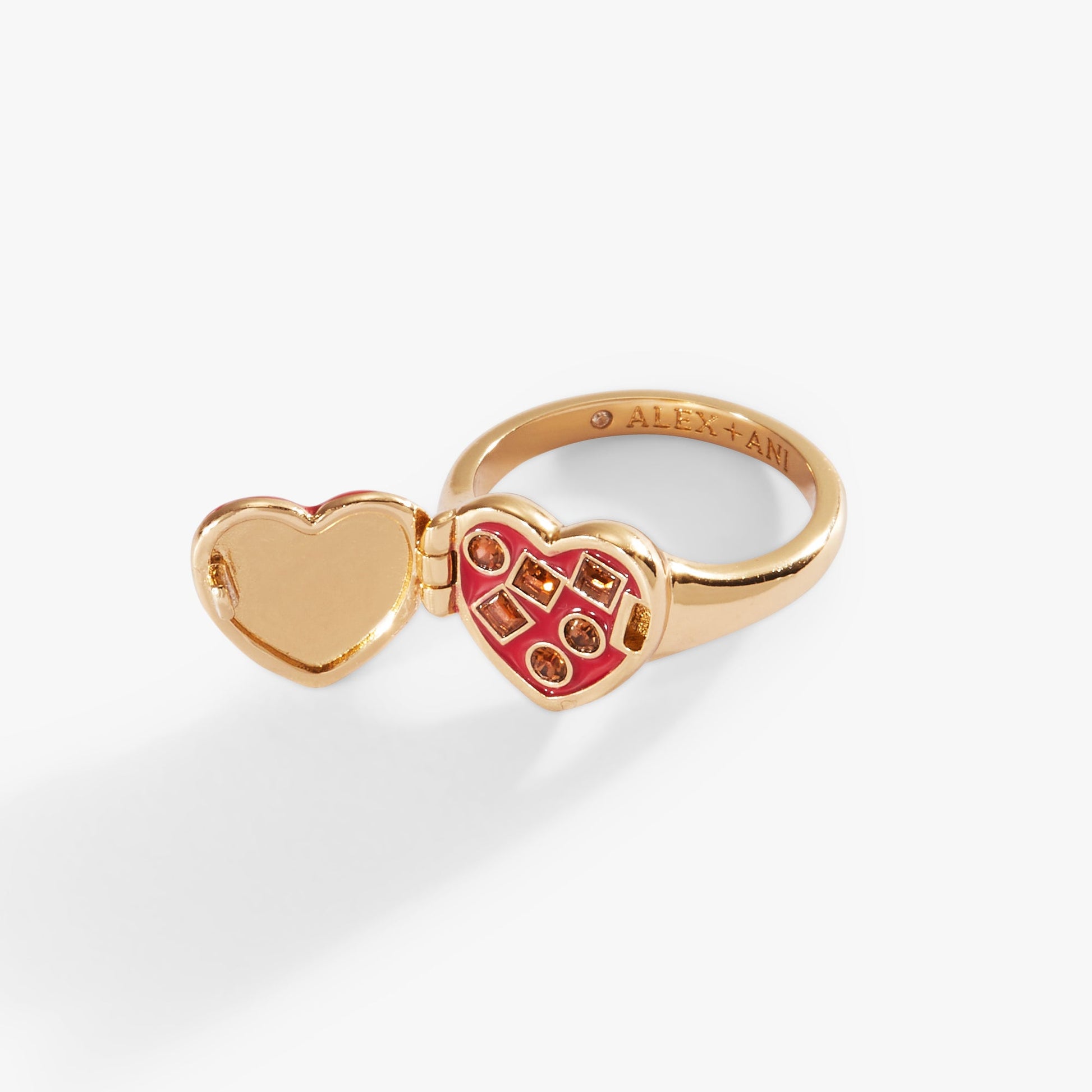 Box of Chocolate Locket Ring ALEX AND ANI