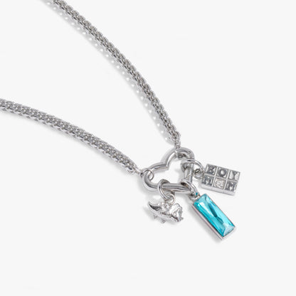 Boy Mom Interchangeable Charm Necklace ALEX AND ANI