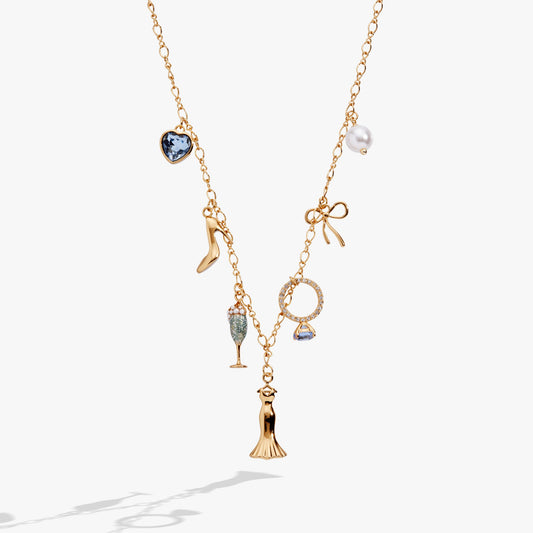 Bridal Multi-Charm Necklace ALEX AND ANI