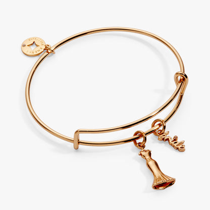Bridal Gown Duo Charm Bangle ALEX AND ANI