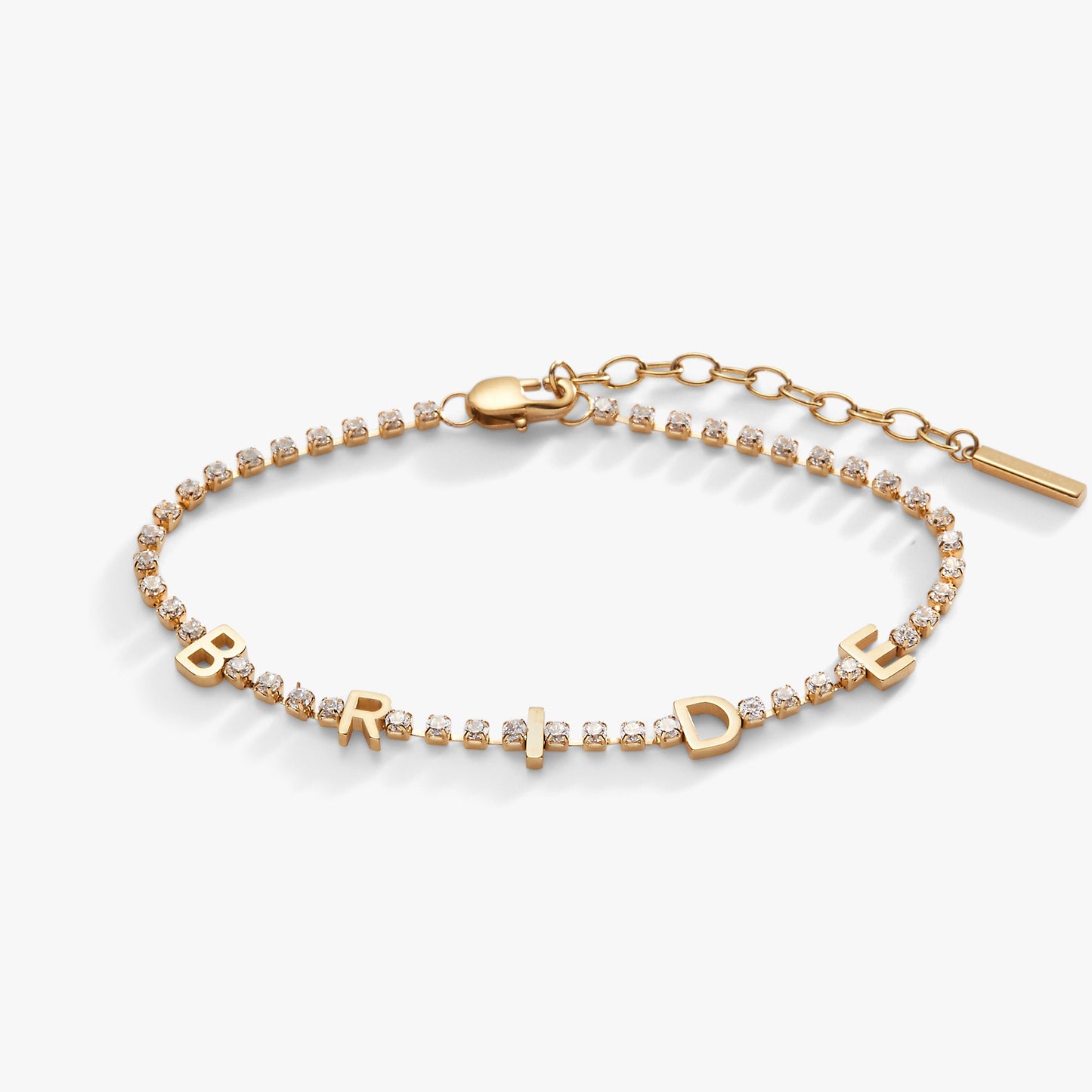 "Bride" Crystal Tennis Bracelet ALEX AND ANI