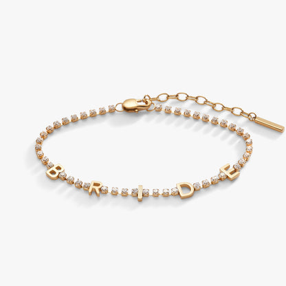 "Bride" Crystal Tennis Bracelet ALEX AND ANI