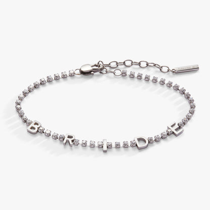 "Bride" Crystal Tennis Bracelet ALEX AND ANI