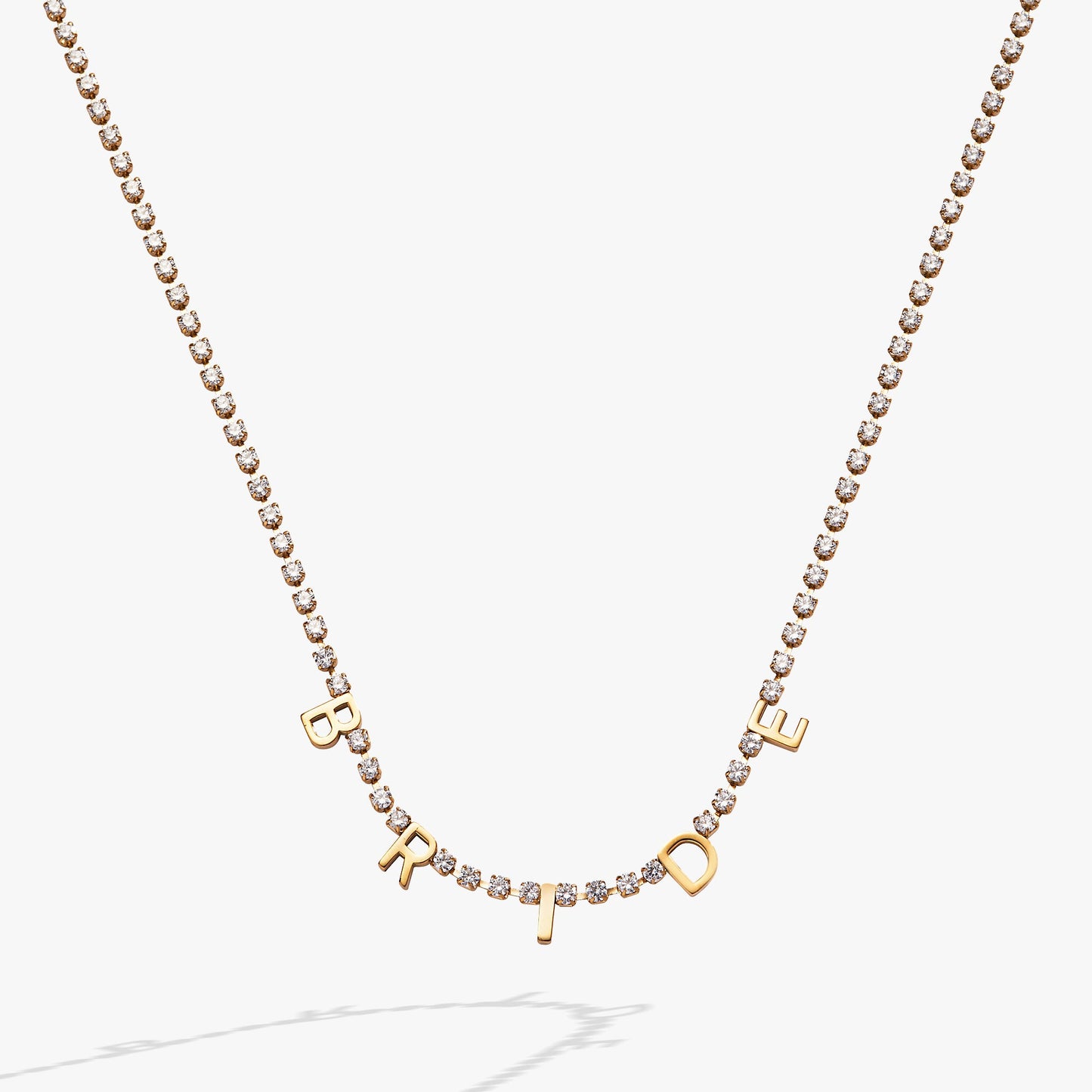 “Bride” Crystal Tennis Necklace ALEX AND ANI