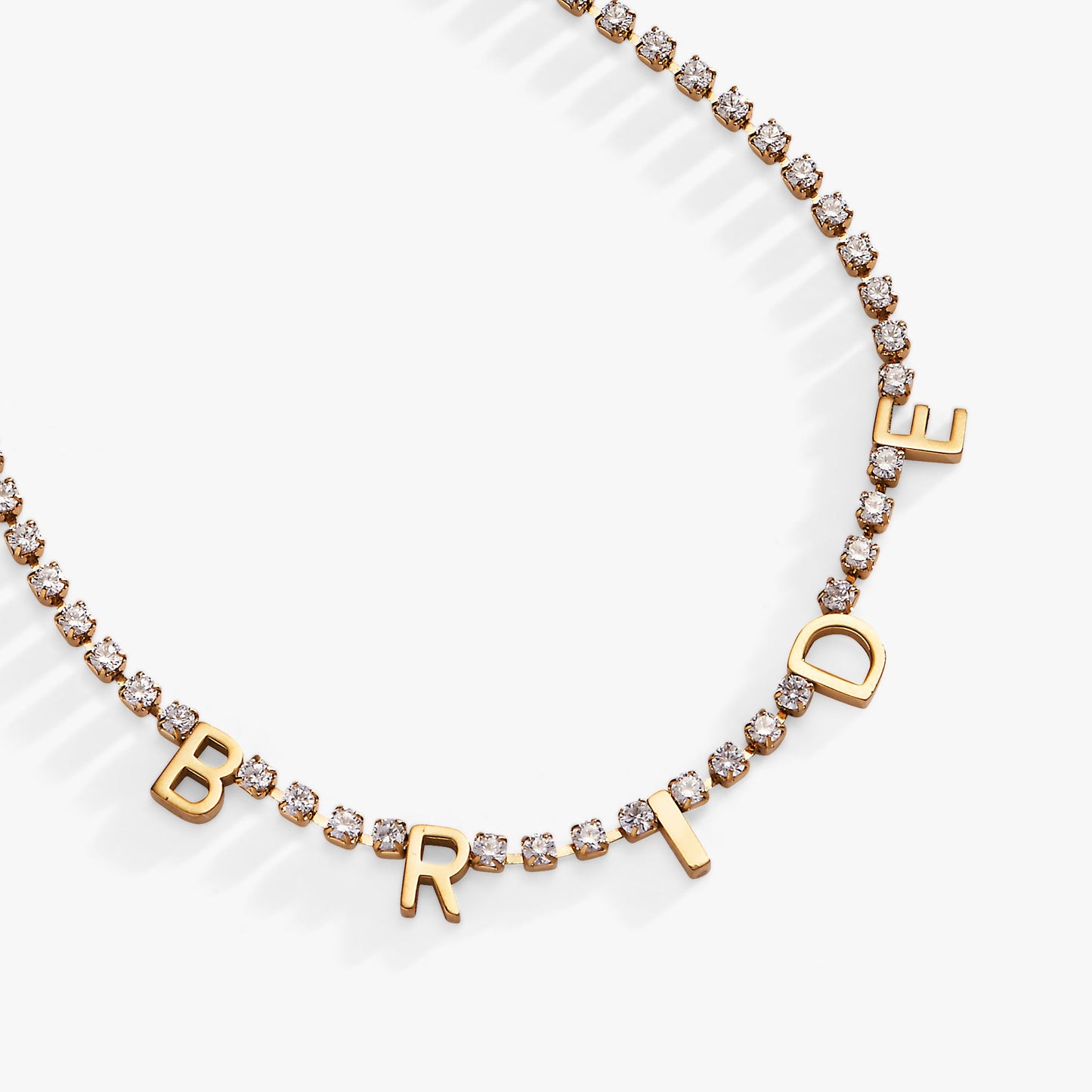 “Bride” Crystal Tennis Necklace ALEX AND ANI
