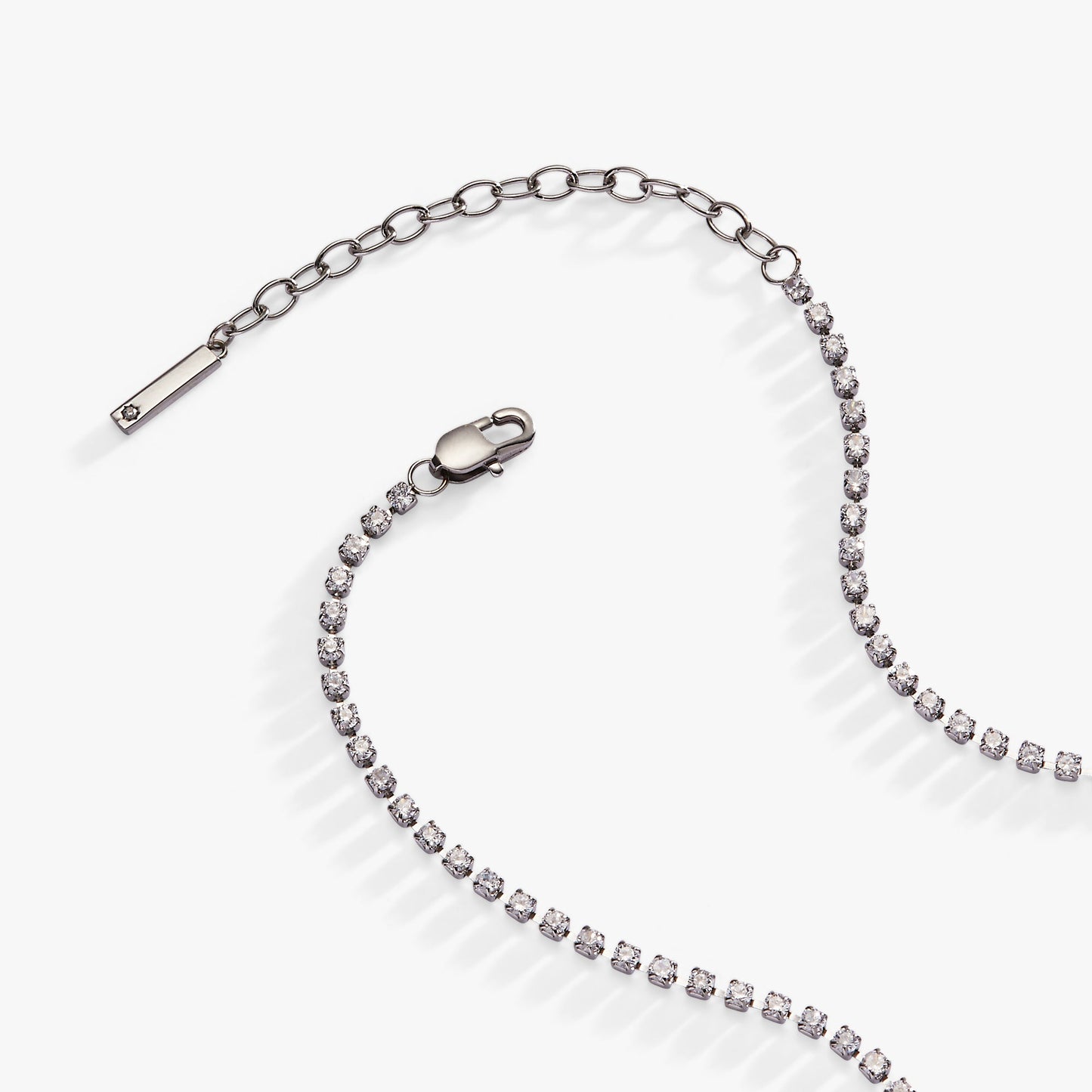 “Bride” Crystal Tennis Necklace ALEX AND ANI