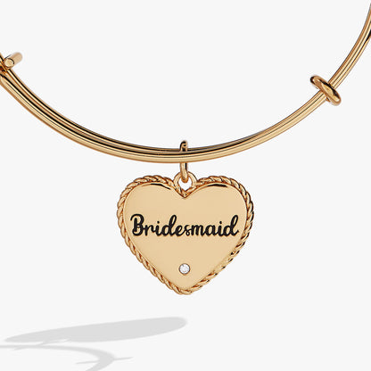 Bridesmaid Heart Bangle ALEX AND ANI
