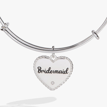 Bridesmaid Heart Bangle ALEX AND ANI