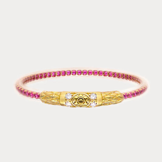 BudhaGirl Queen All Weather Bangle® (AWB®) - Epic Pink