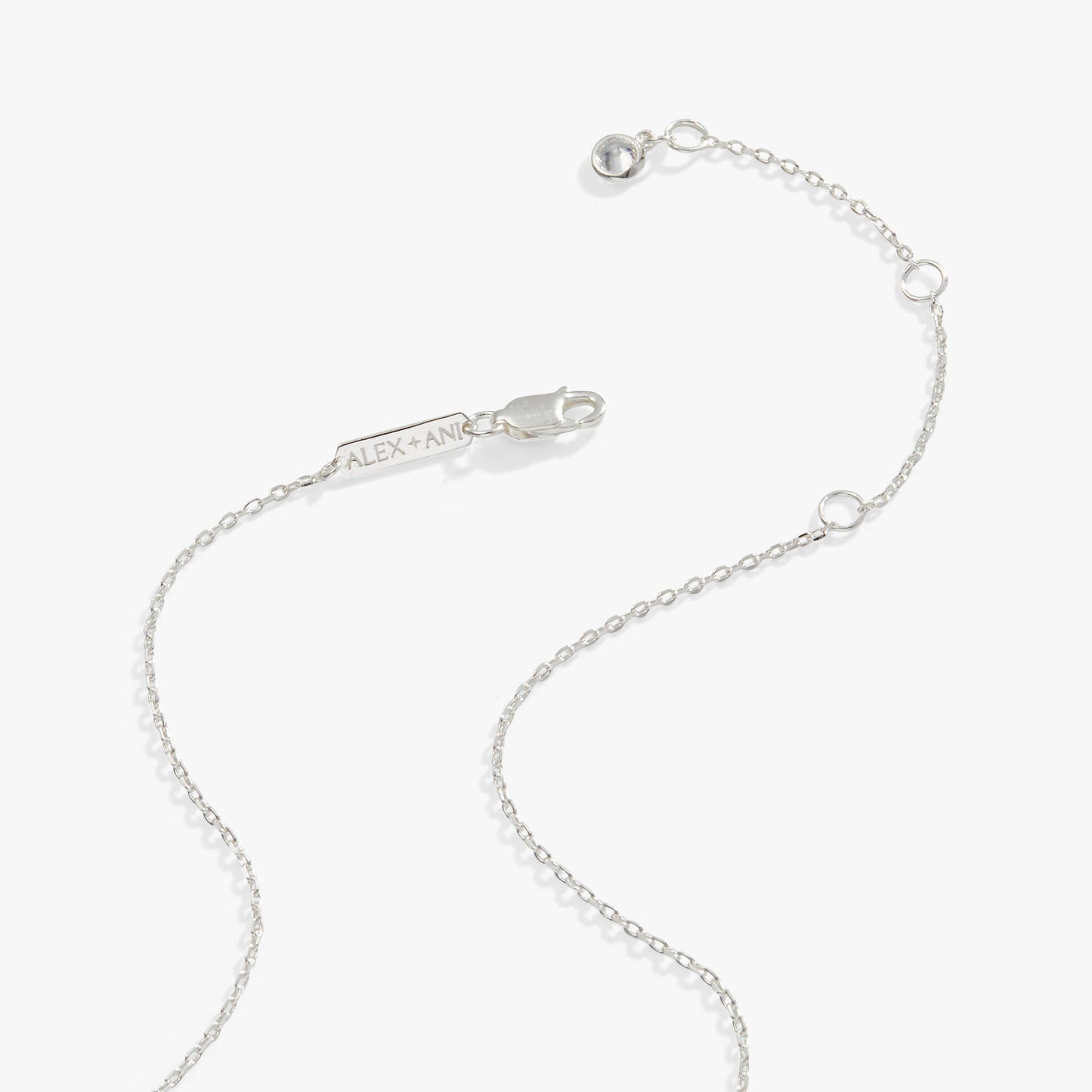 Butterfly + Crystal Necklace, Adjustable ALEX AND ANI