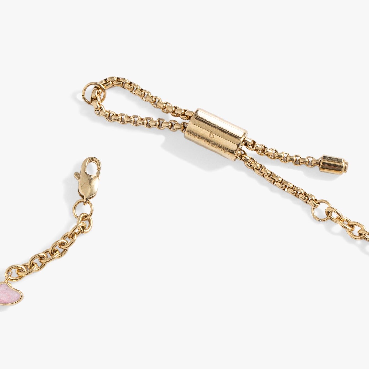 Butterfly and Flower Anklet ALEX AND ANI