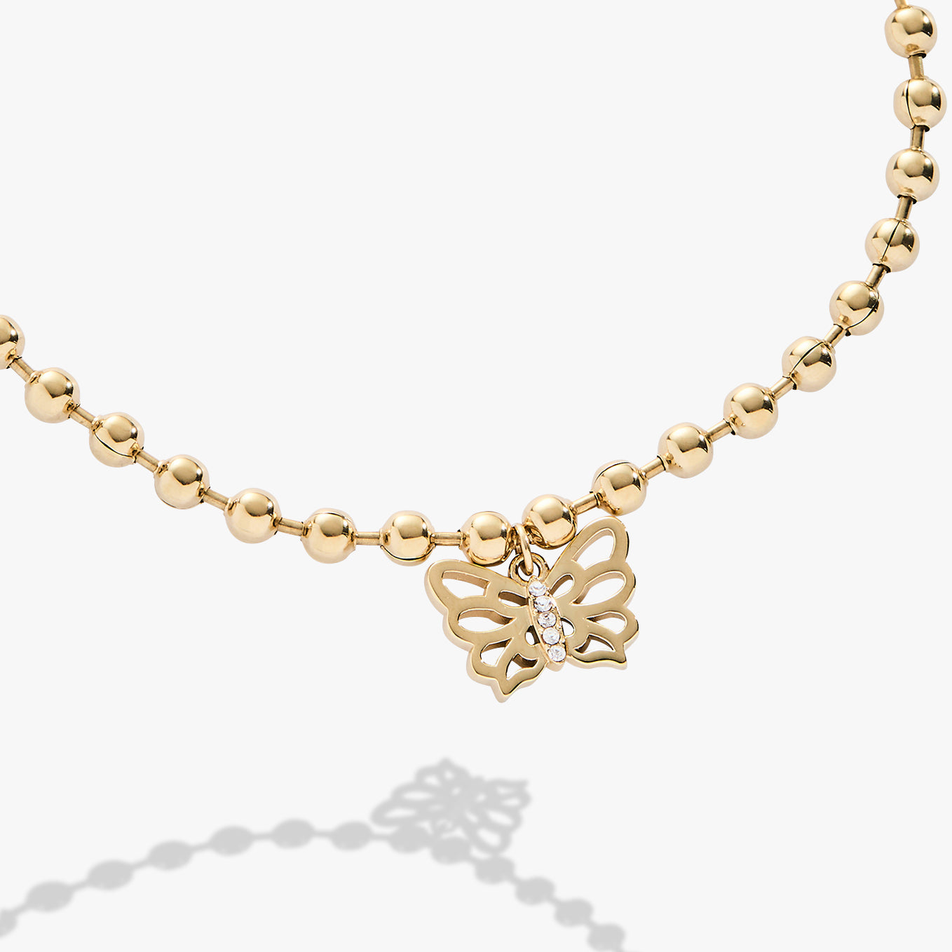 Butterfly Ball Chain Bracelet ALEX AND ANI