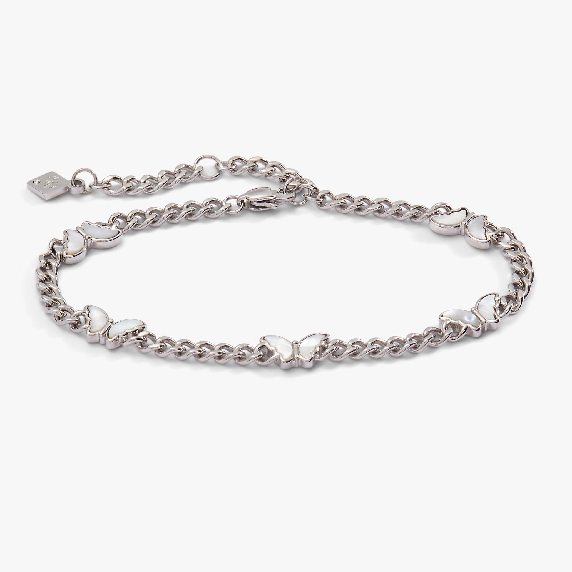 Butterfly Curb Chain Bracelet ALEX AND ANI