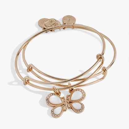 Perfect Pairs- Butterfly Wings Bangle Set of 2 ALEX AND ANI