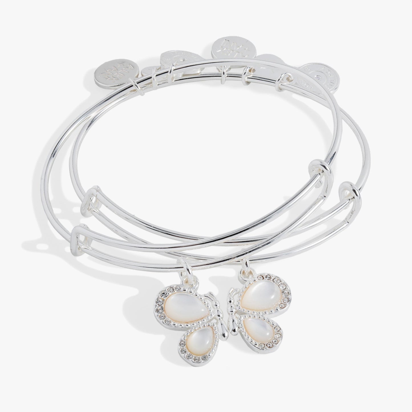 Perfect Pairs- Butterfly Wings Bangle Set of 2 ALEX AND ANI