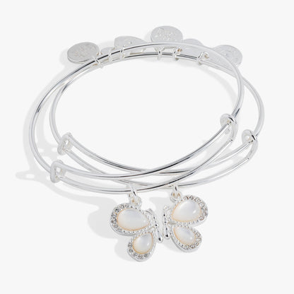 Perfect Pairs- Butterfly Wings Bangle Set of 2 ALEX AND ANI