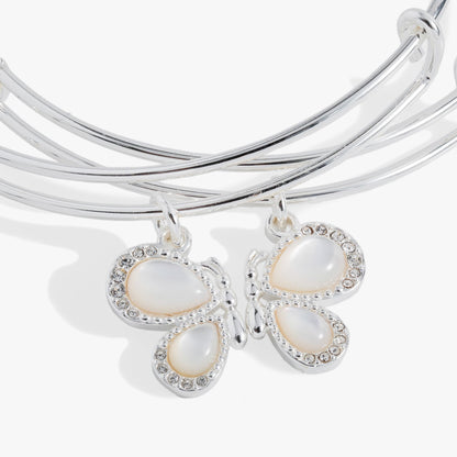 Perfect Pairs- Butterfly Wings Bangle Set of 2 ALEX AND ANI