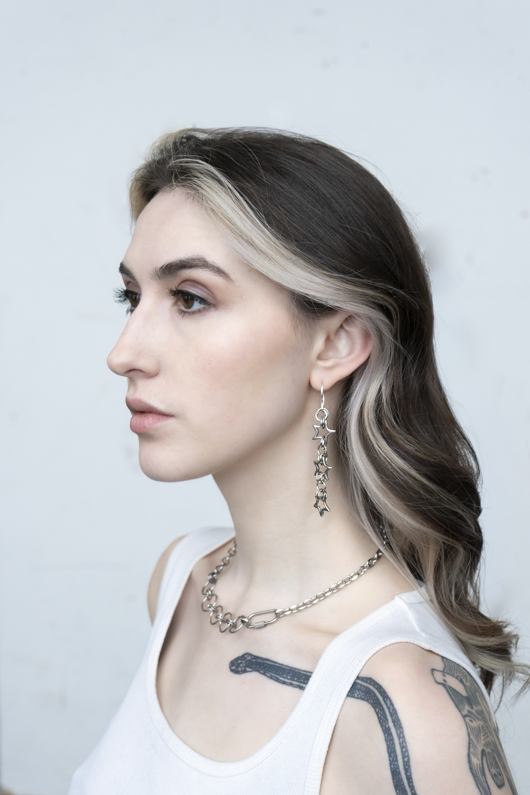 petite starlight viper earrings bywolfgang