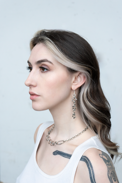 petite starlight viper earrings bywolfgang