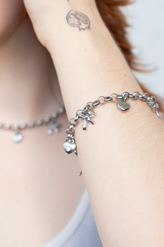 the elosie charm bracelet bywolfgang