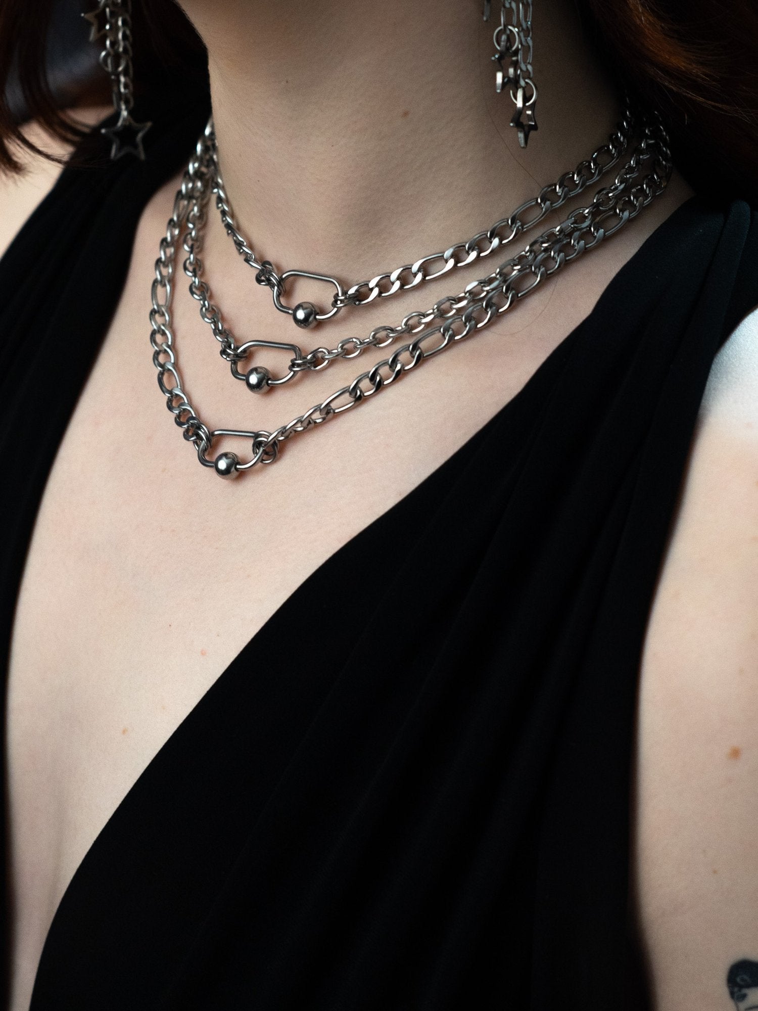 orbit carabiner necklace bywolfgang