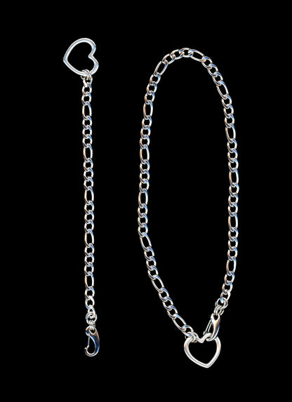 only yours <3 heart clasp bracelet bywolfgang