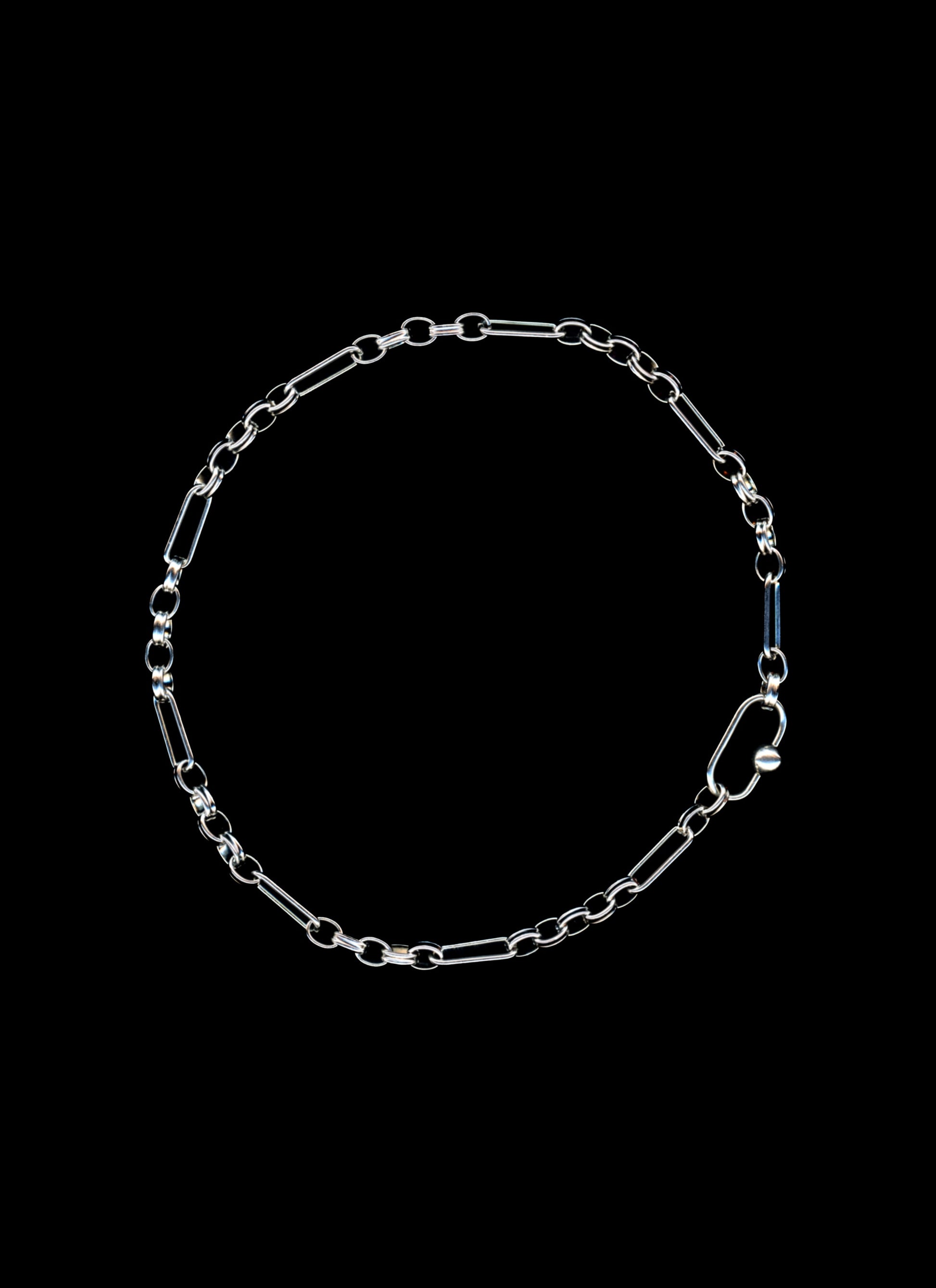orbit carabiner necklace bywolfgang