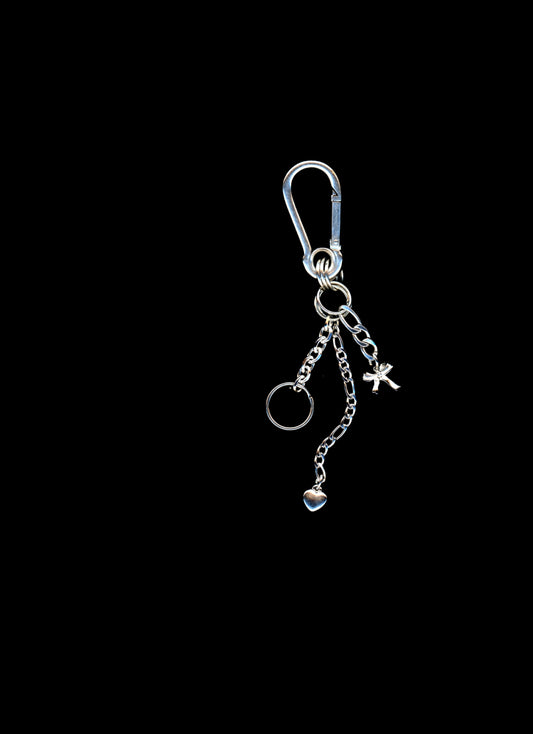 eloise carabiner keychain bywolfgang