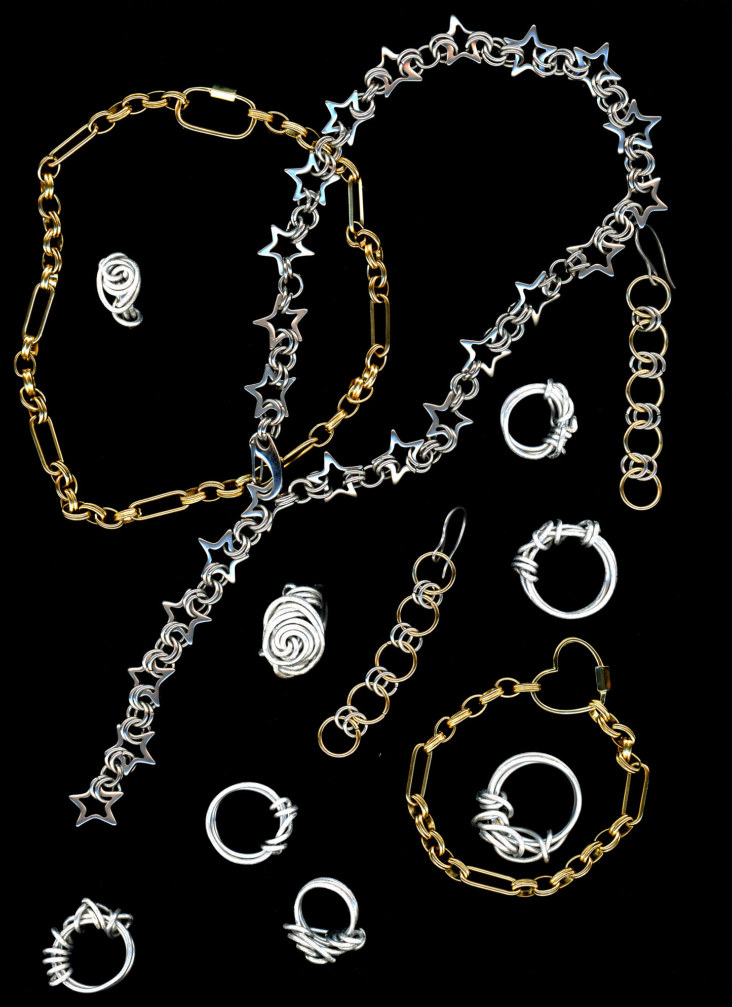 starlight viper multi-way lariat chain bywolfgang