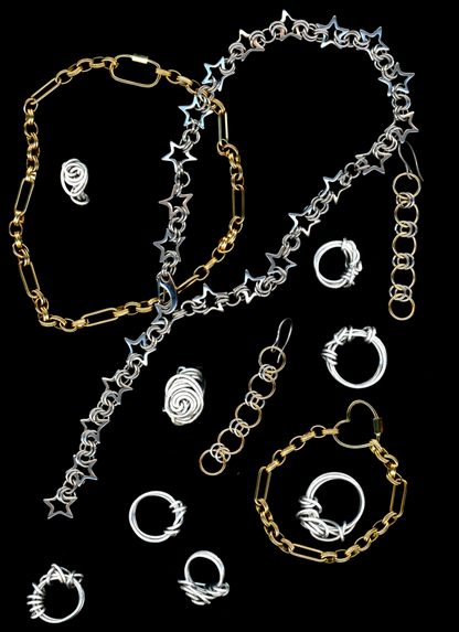starlight viper multi-way lariat chain bywolfgang