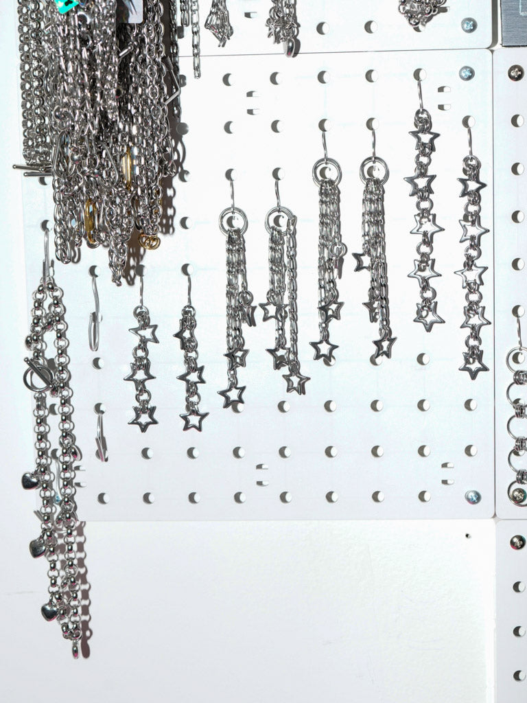 Frankie Chain-Drop Earrings bywolfgang