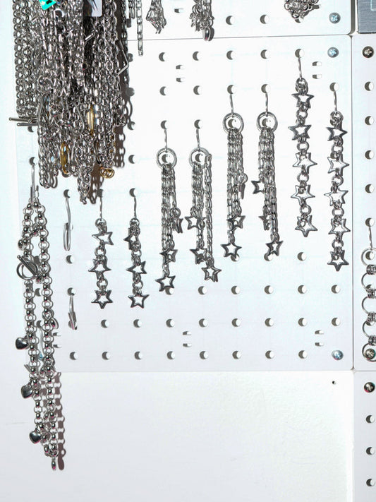 Frankie Chain-Drop Earrings bywolfgang