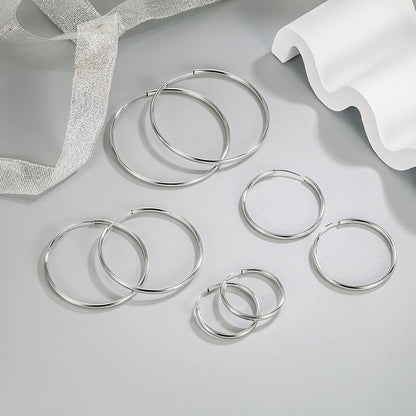High-end Stud Earrings Bold And Exaggerated European-American Style