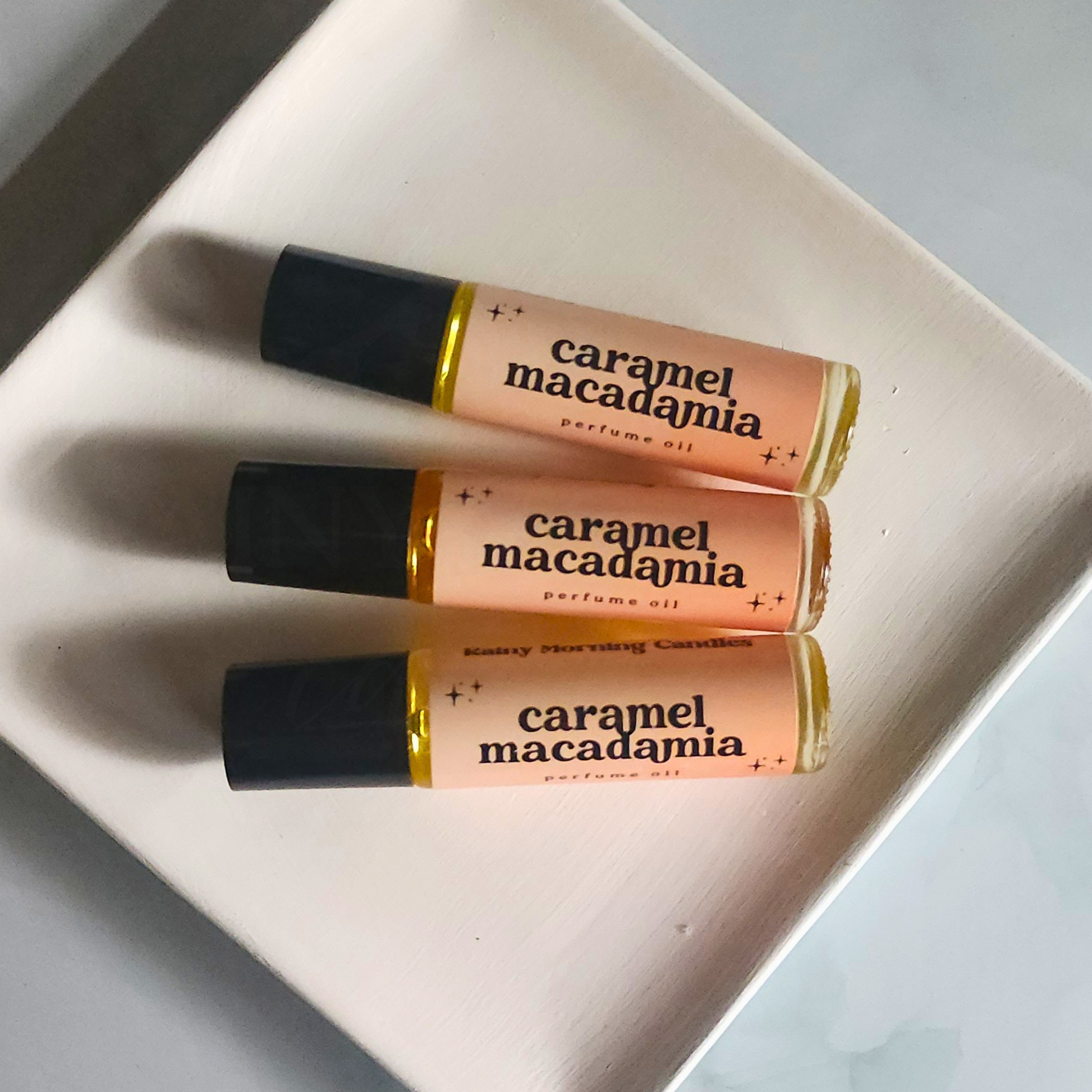 Caramel Macadamia | Sol De Janerio Inspired | Perfume Oil Rainy Morning Candles