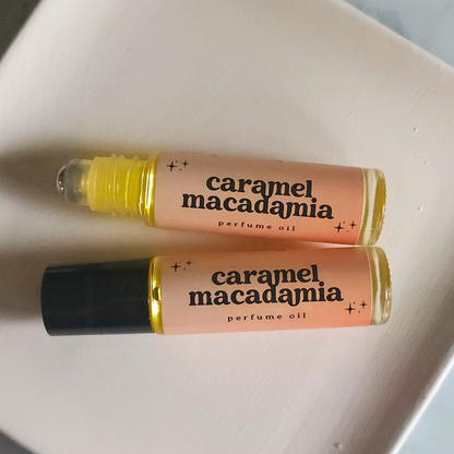 Caramel Macadamia | Sol De Janerio Inspired | Perfume Oil Rainy Morning Candles