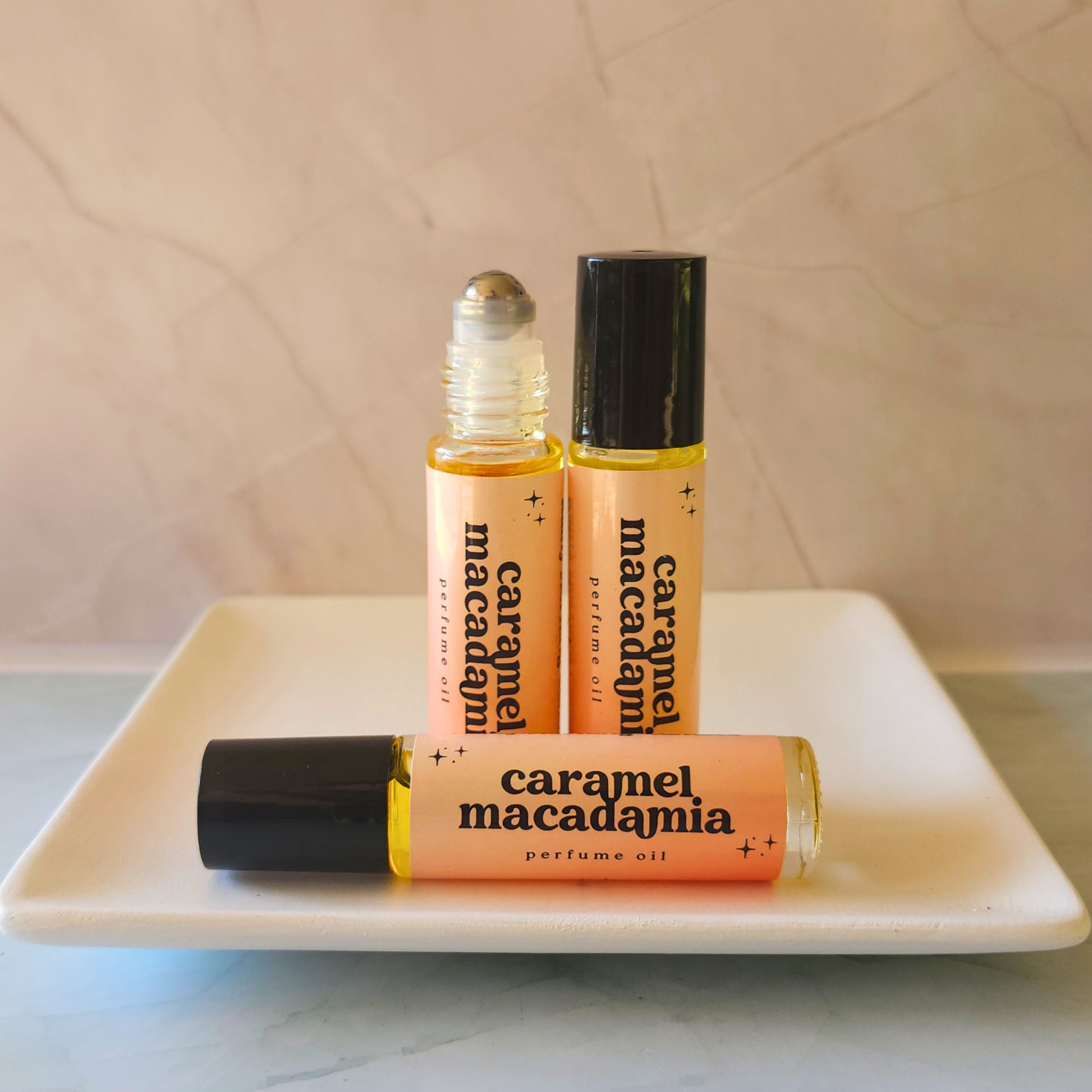 Caramel Macadamia | Sol De Janerio Inspired | Perfume Oil Rainy Morning Candles
