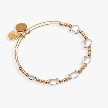 Cat Beaded Bangle ALEX AND ANI
