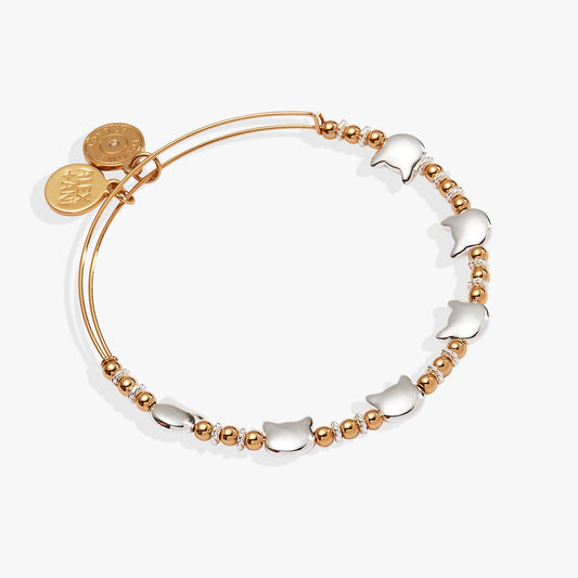 Cat Beaded Bangle ALEX AND ANI