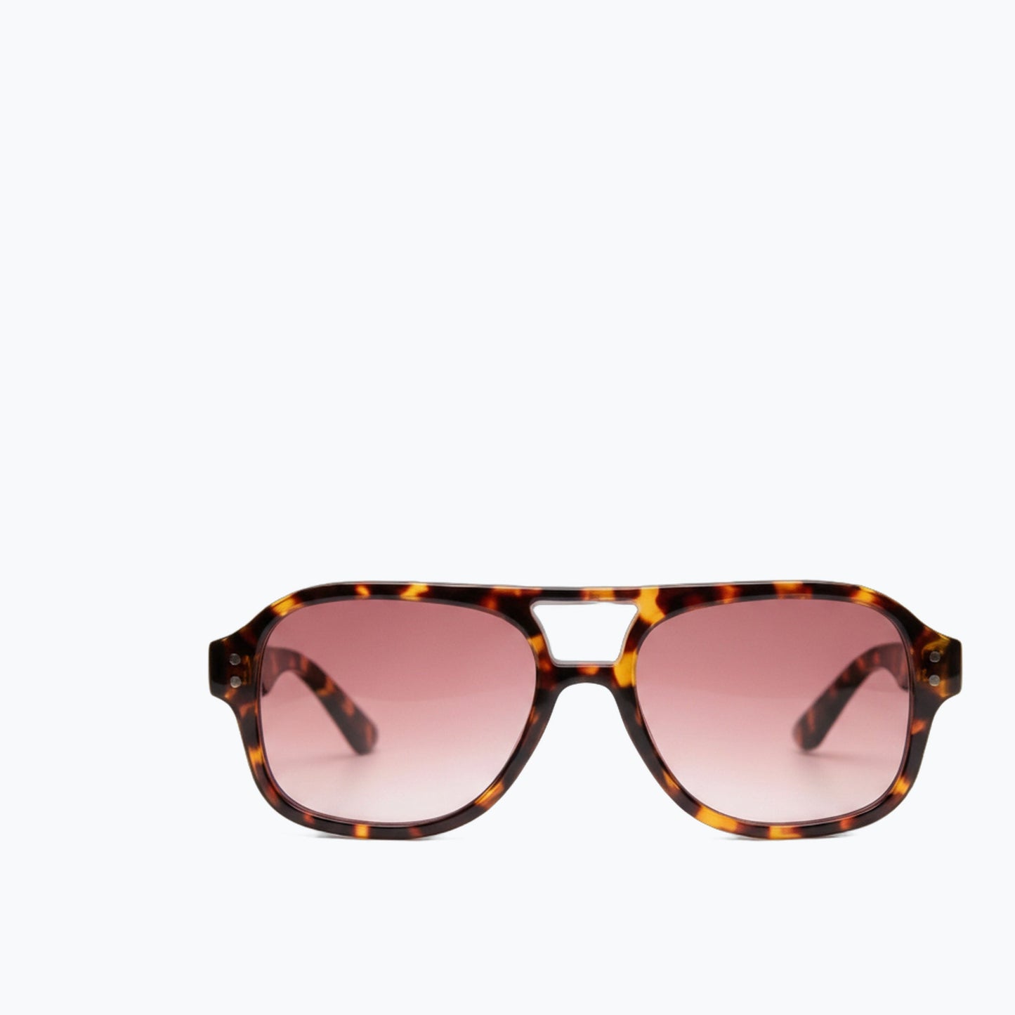 Captain Retro Aviator Sunglasses With Gradient Lenses Jaxy Eyewear